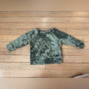 Baby gap tie dye green sweatshirt